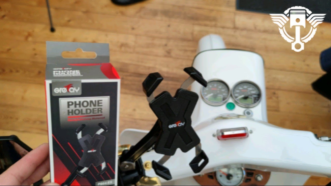 Handyhalterung fürs Moped/Fahrrad/Motorrad Meine Empfehlung Grefay Motorrad Smartphone Halter