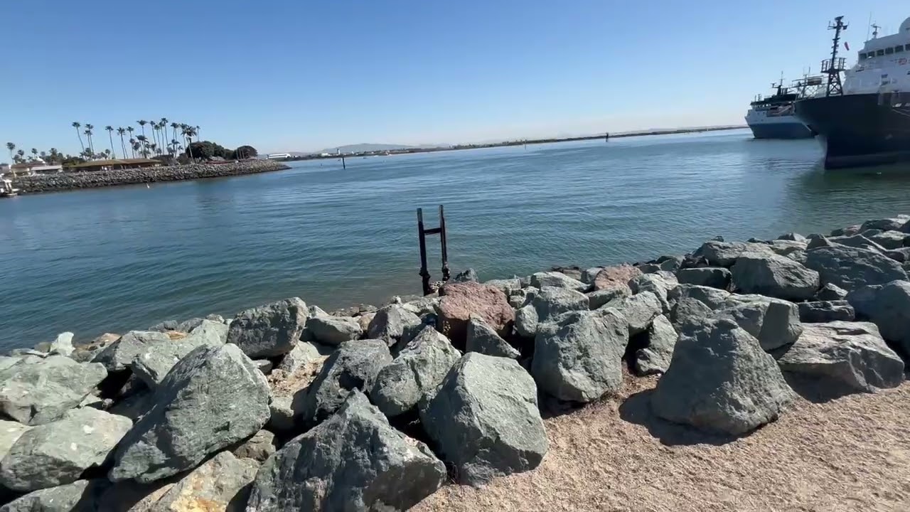 Point Loma, San Diego at La Playa facing the southwestern tip of Shelter Island and Cujo.