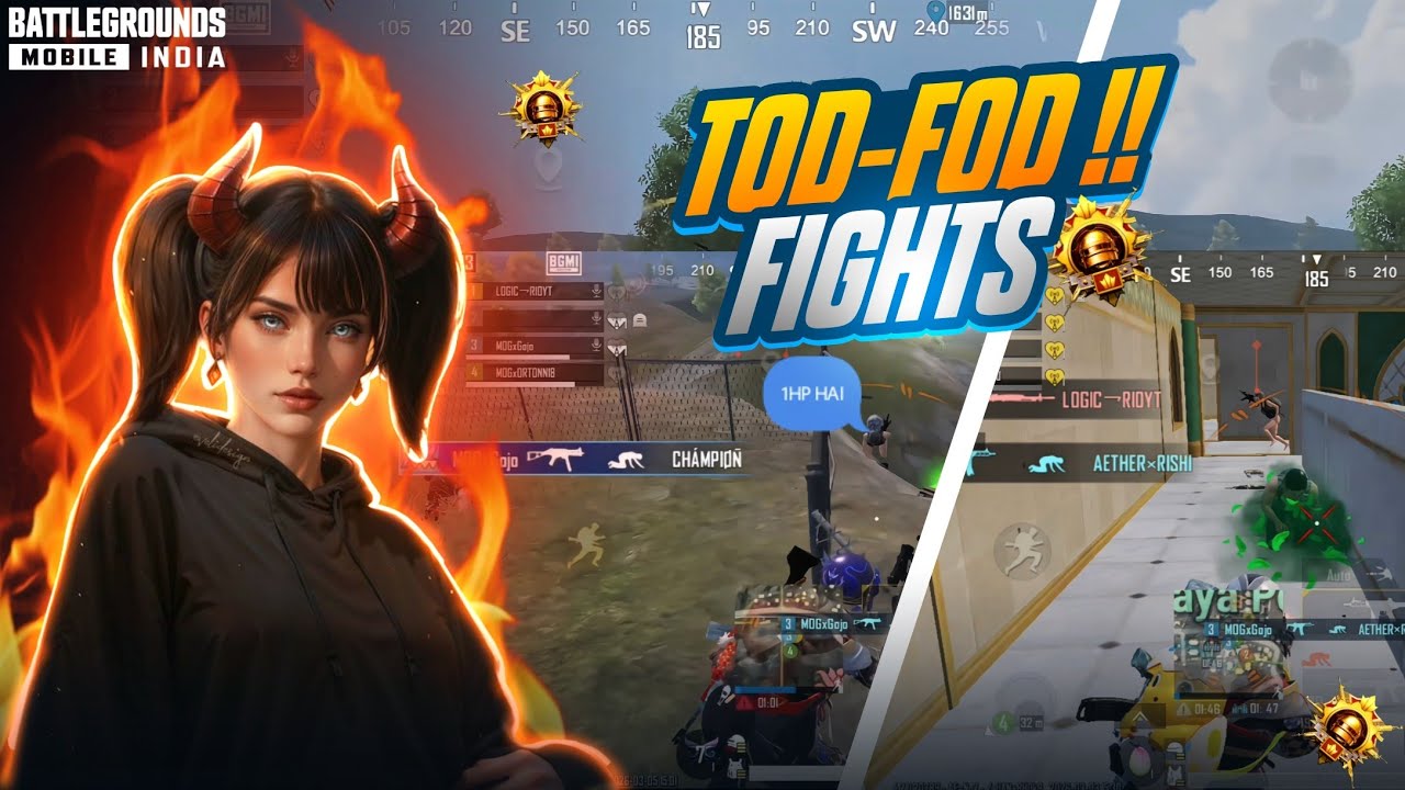 Unbelievable 1v4 Clutch & Insane Fights | BGMI Gameplay❤️🔥