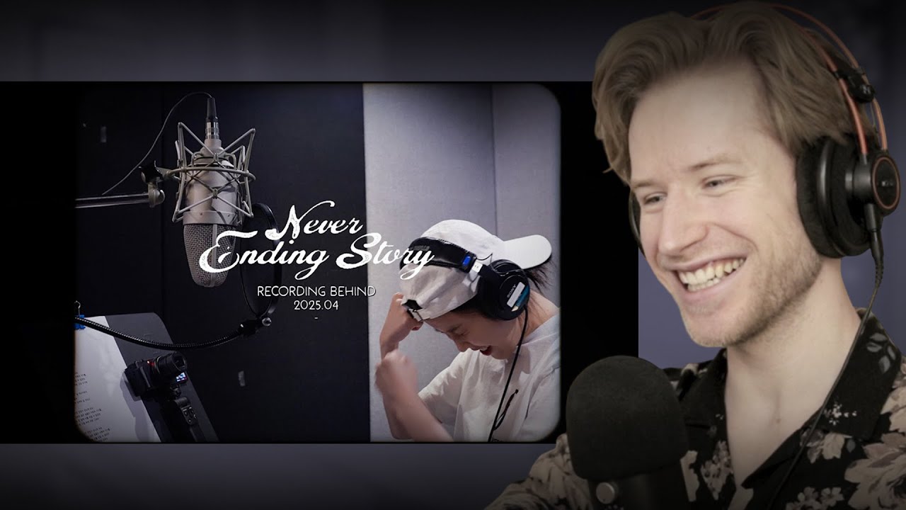 HONEST REACTION to IU 'Never Ending Story' Recording Behind