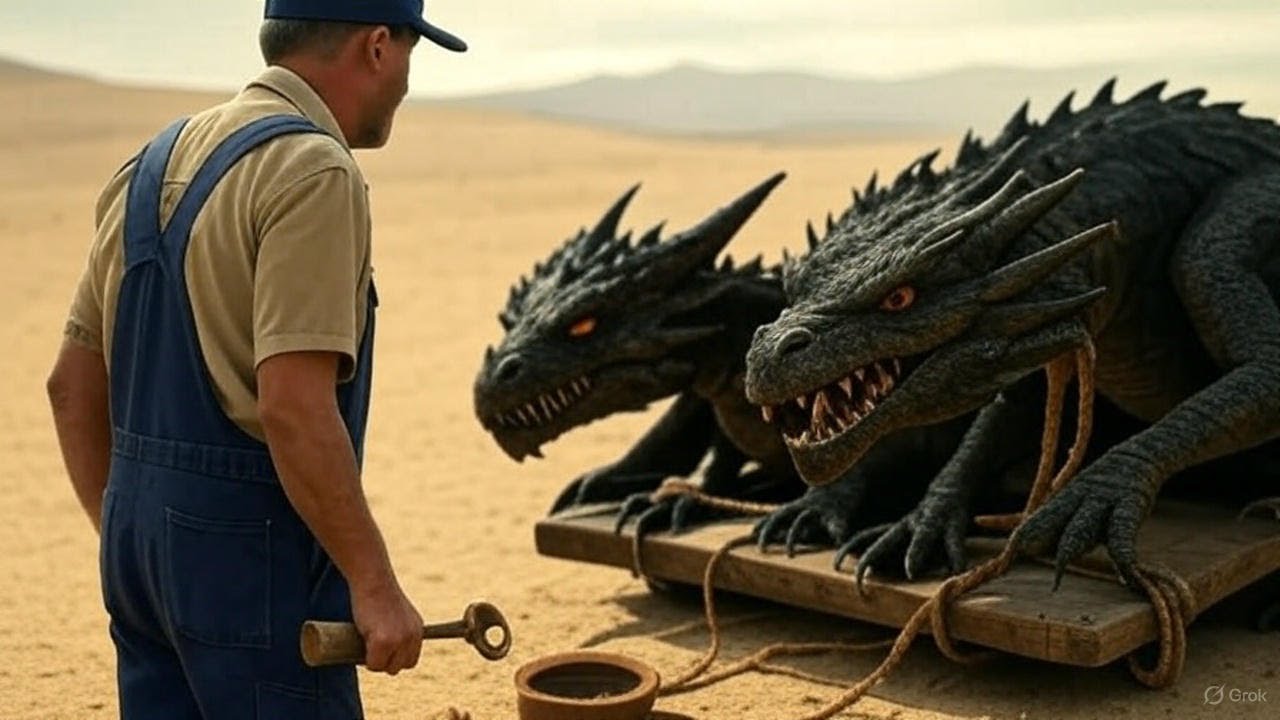 Tied and Left to Die&hellip; Human Mechanic Saved Alien Dragons