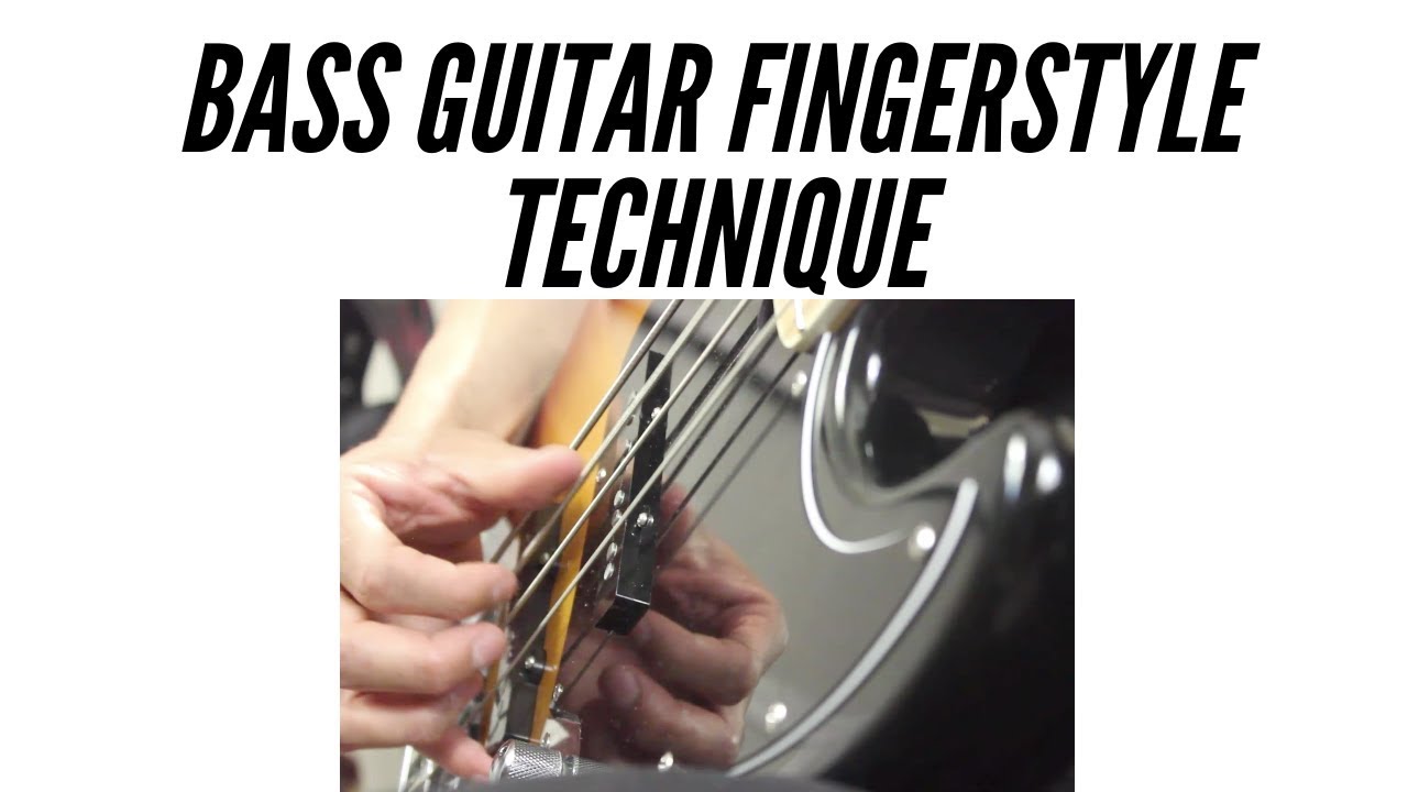 Bass Guitar Lesson: Fingerstyle chords, fills, bass lines