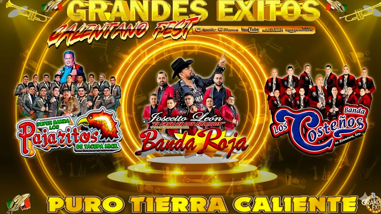 Calentano Tierra Caliente Mix 💥 Banda Roja ft Los Pajaritos De Tacupa ft Banda Los Costeños