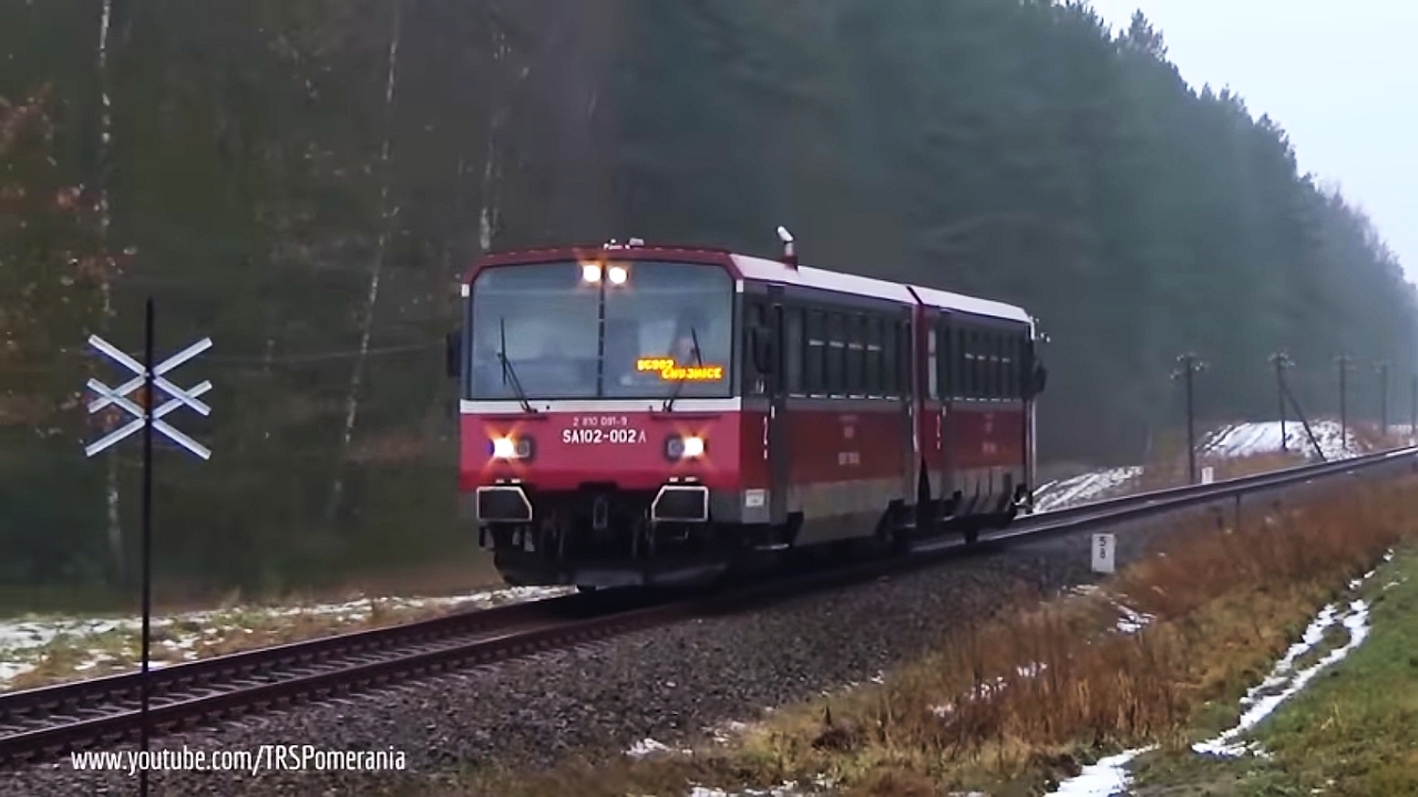 Ostatni czynny 207M: SA102-002 Powałki-Chojnice // Last SA102 unit in service, Powalki-Chojnice