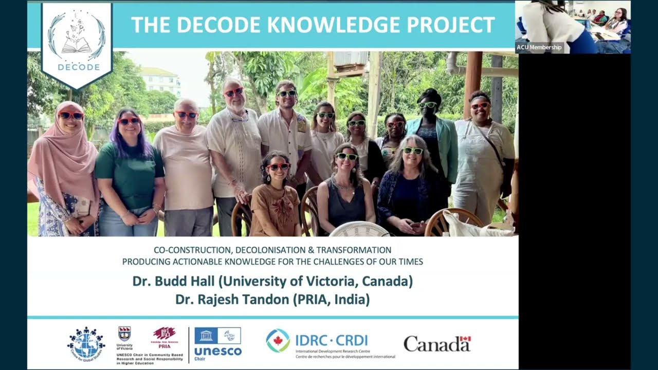 The decode knowledge project