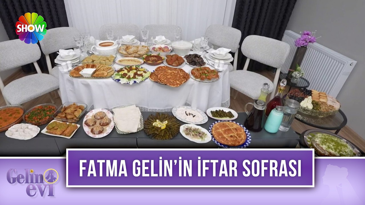 Fatma Gelin'in hazırladığı 'iftariyelik' gelinlerden beğeni topluyor | Gelin Evi 1668. Bölüm