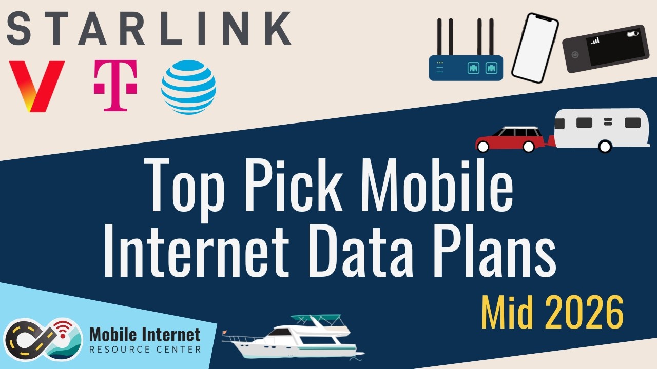 Лучшие тарифы мобильного интернета для автодомов и катеров &mdash; Starlink, T-Mobile, Verizon и AT&T