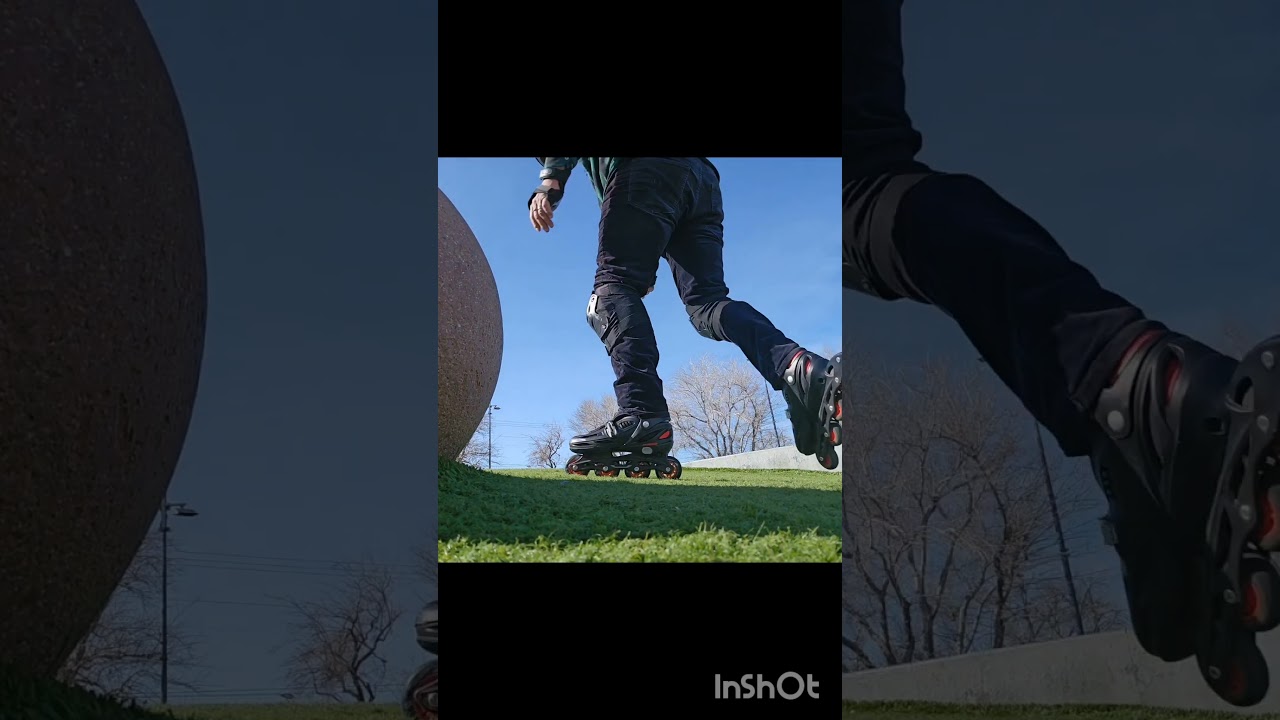 Casi tengo el FRONTFLIP con Rollers. #rollerskating #patins #patinesenlinea