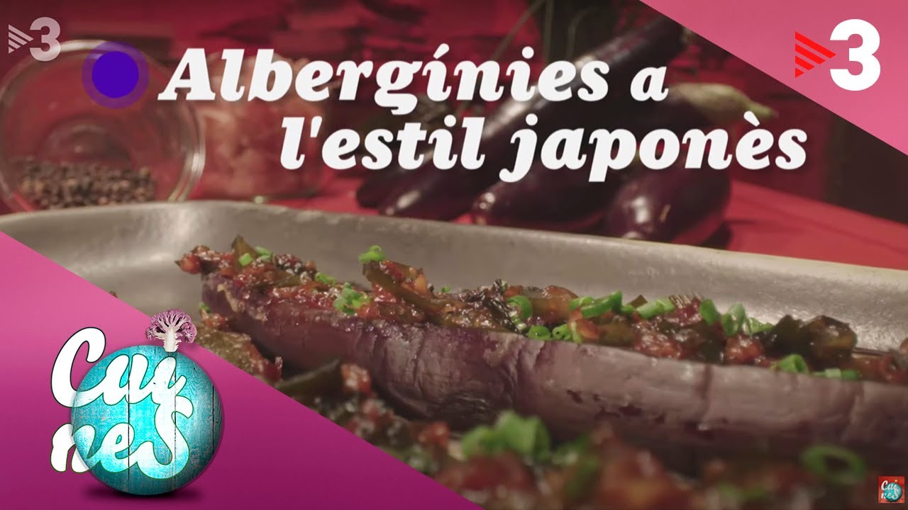 Albergínies a l'estil japonès - Cuines