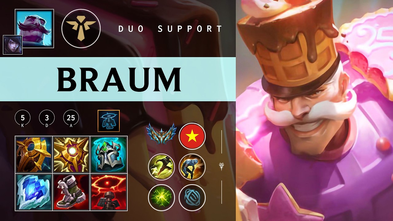 Braum Support vs Karma - VN Challenger Patch 26.04