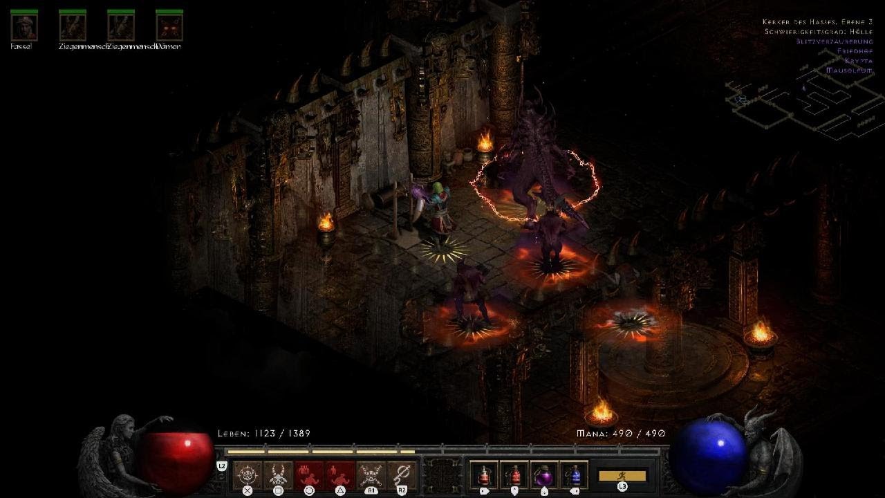 Diablo II RotW Mephisto Summ Warlock