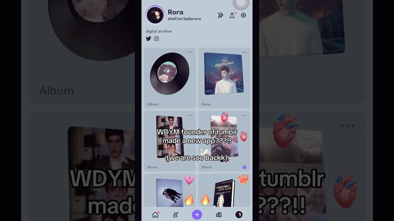 OBSSESED (its shelf app btw) #shelf #tumblr #pinterestaesthetic #fyp #viralshorts #viralvideo
