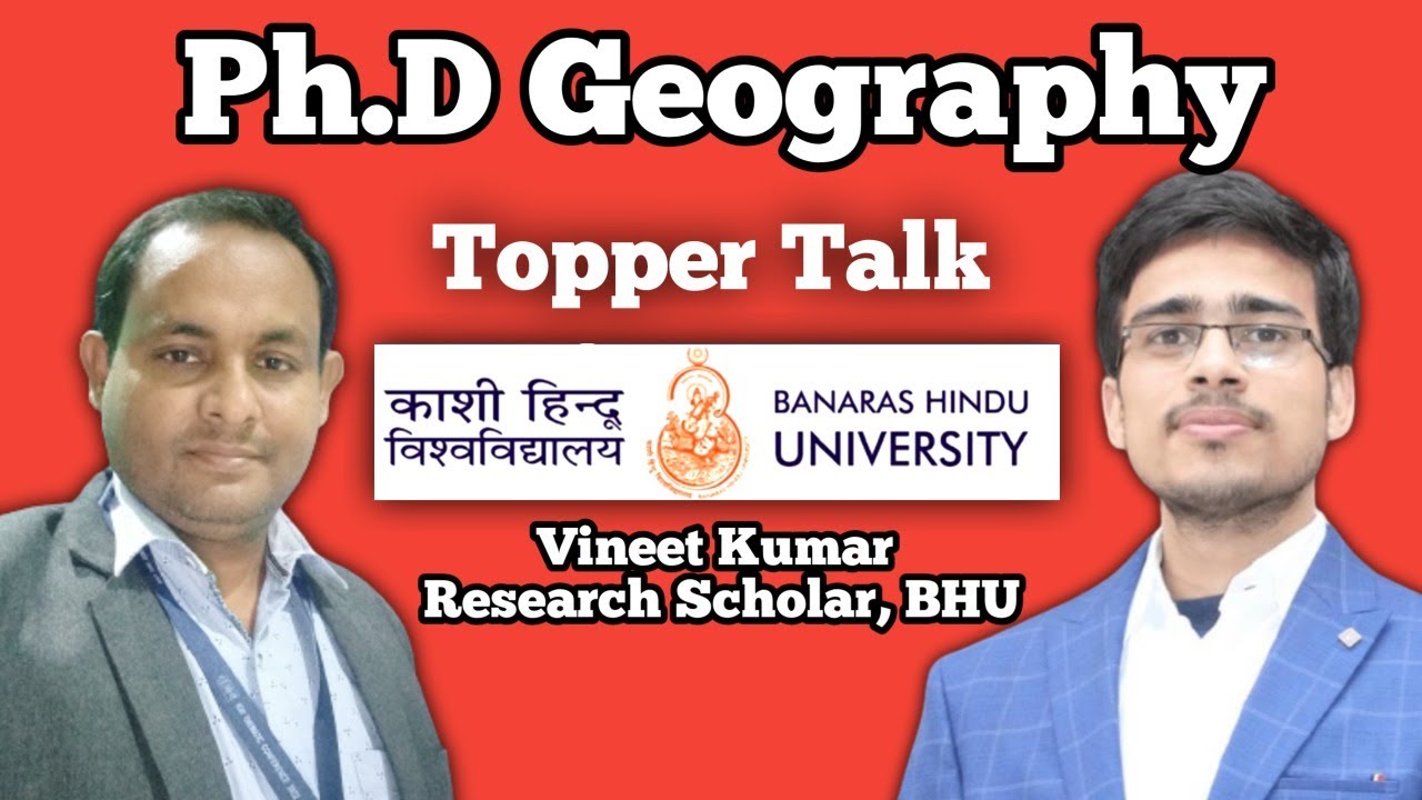 Mock phd RDC Geography | BHU research Scholar Vineet Kumar