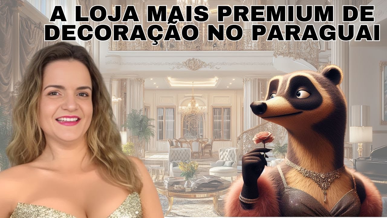 Decoração e Papéis de parede lindos no Paraguai - loja muito completa