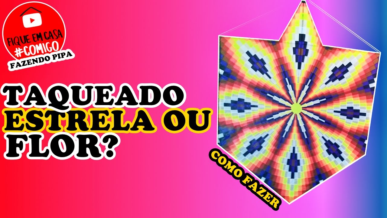 PIPÃO TAQUEADO MARAVILHOSO [COMO FAZER] ESCOLA DE PIPEIROS | #Comigo