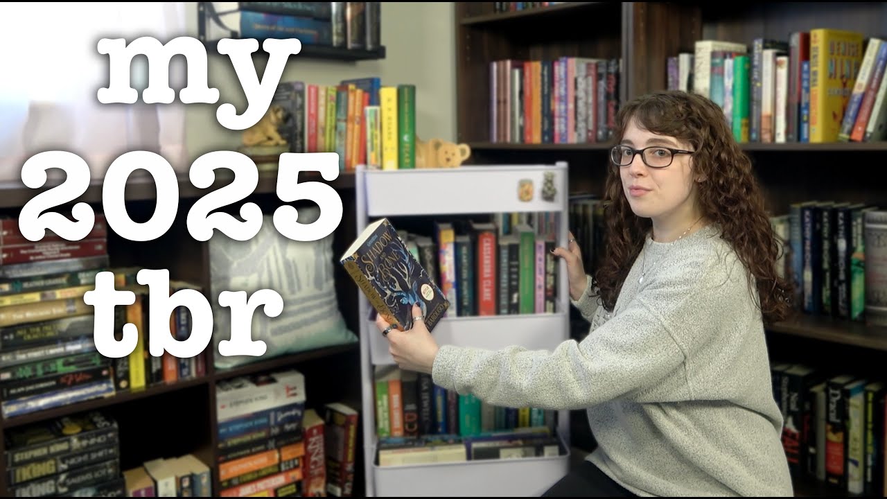 my 2025 tbr | setting up my tbr cart