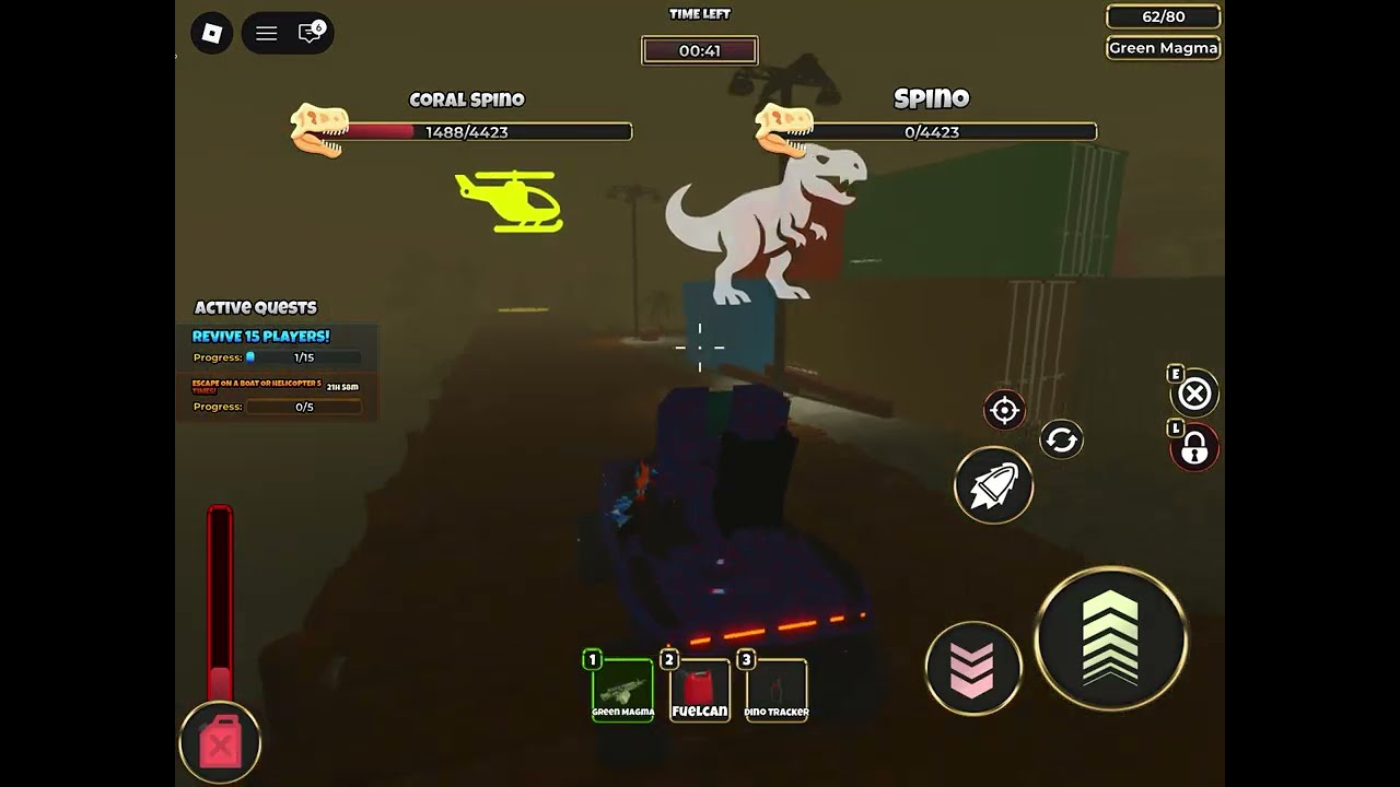 Average Pro Server Gameplay | Primal Pursuit Double Trouble with 2 Spinos!?