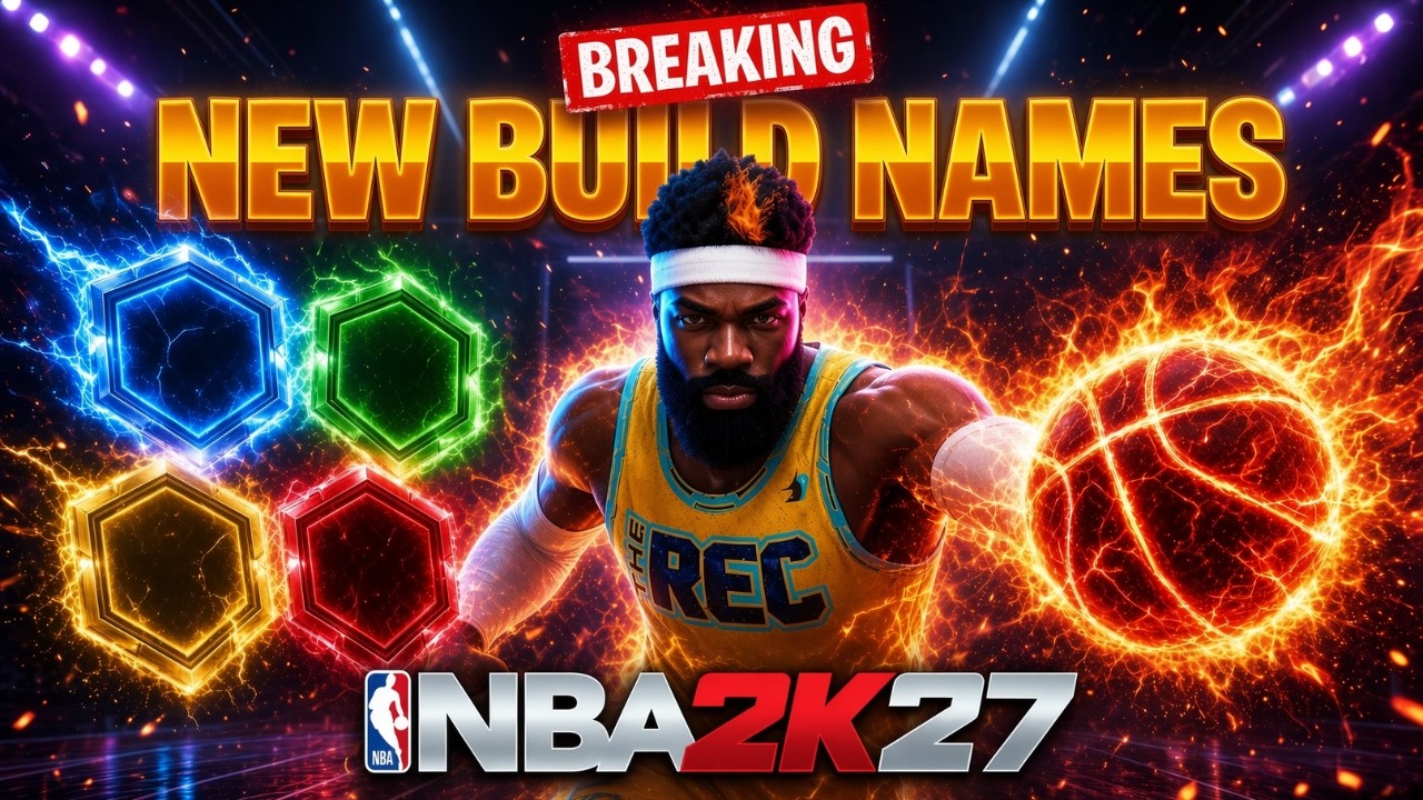Срочная новость: 2K сошли с ума с новыми именами персонажей в NBA 2K27