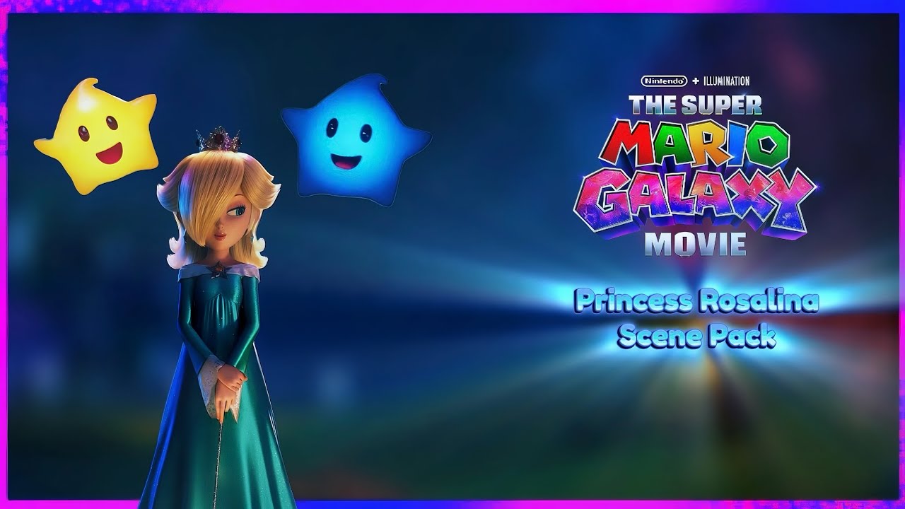 Сцены с принцессой Розалиной в 4K | Фильм Super Mario Galaxy (2026)