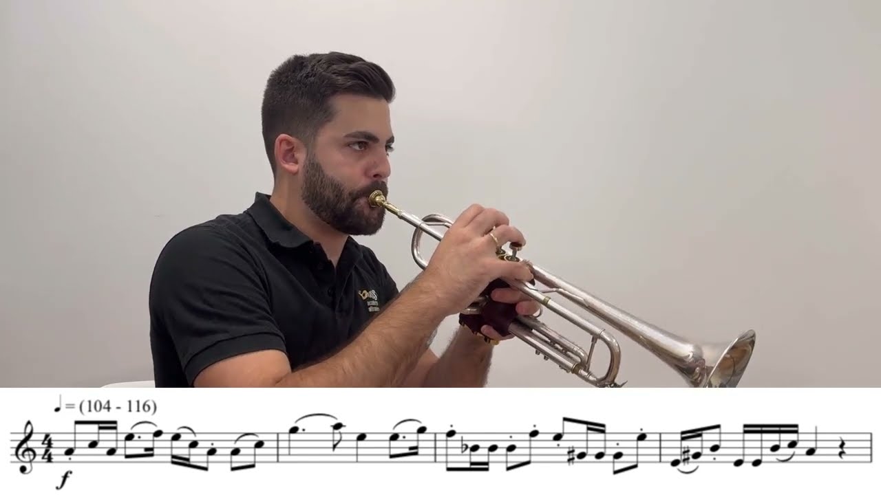 ILMEA 2025-2026 Senior Trumpet Concert Etude - Technical