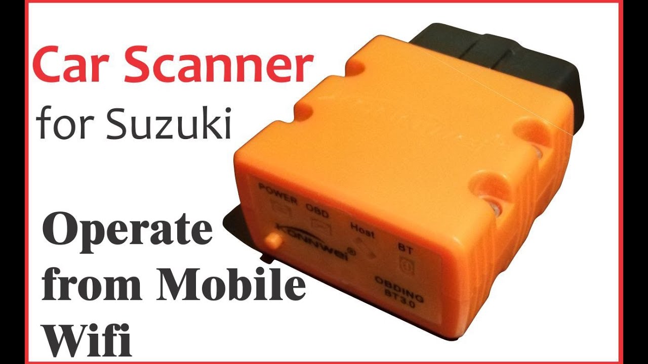 CAR SCANNER | OBD2 SCANNER |  SUZUKI CARS | OPERATE WITH MOBILE Wi-Fi | URDU & HINDI
