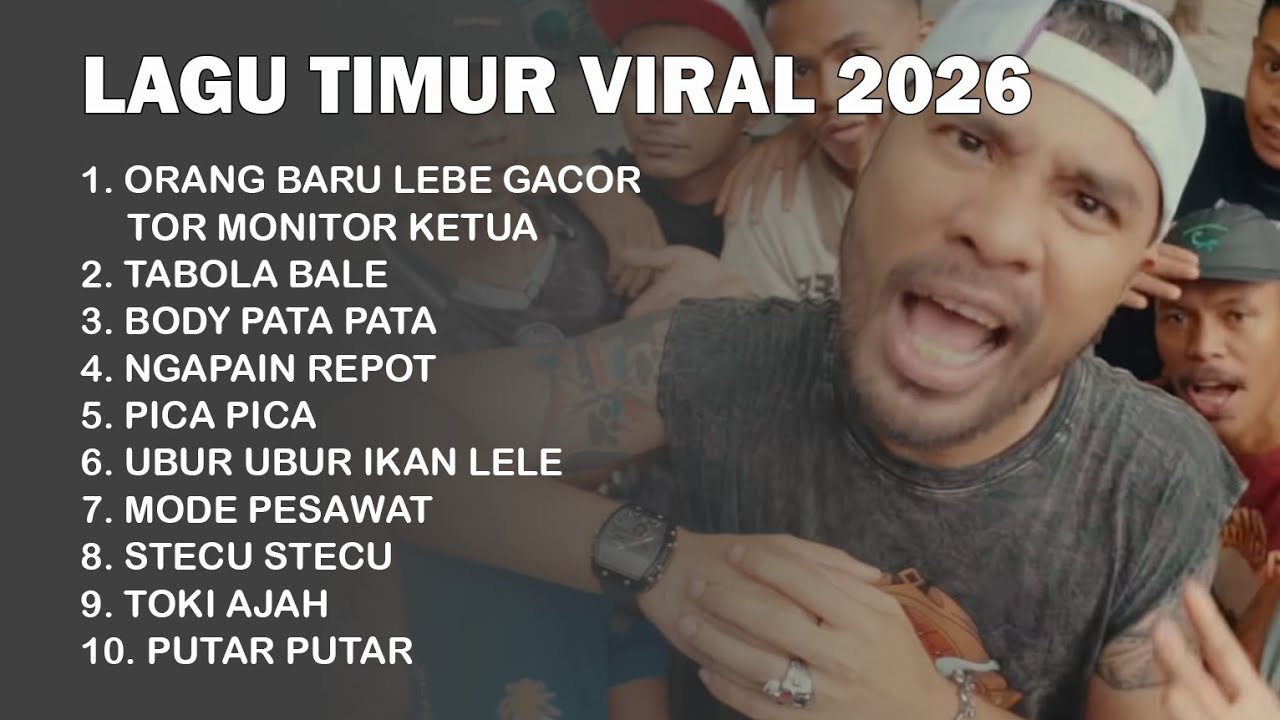 LAGU TIMUR VIRAL 2026 TOR MONITOR KETUA | ORANG BARU LEBE GACOR | UBUR UBUR IKAN LELE | FULL ALBUM