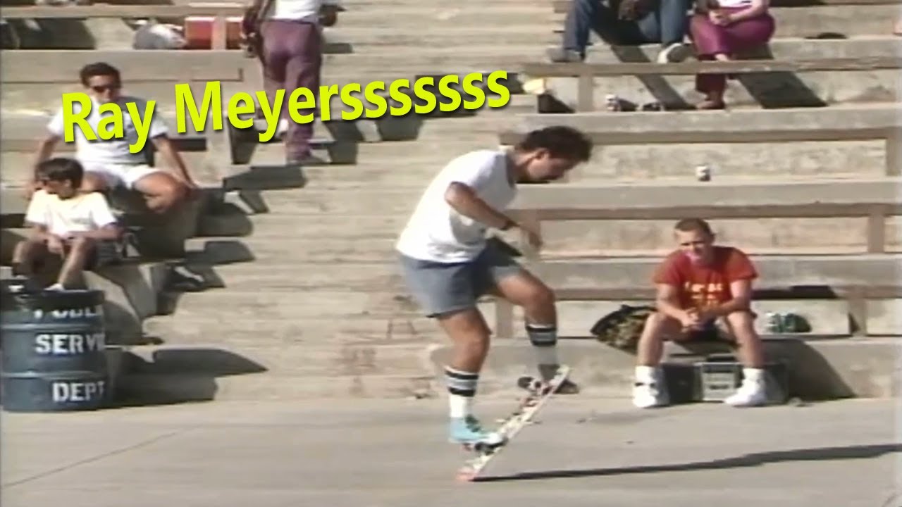 Santa Cruz Skateboard's freestyler Ray Meyer