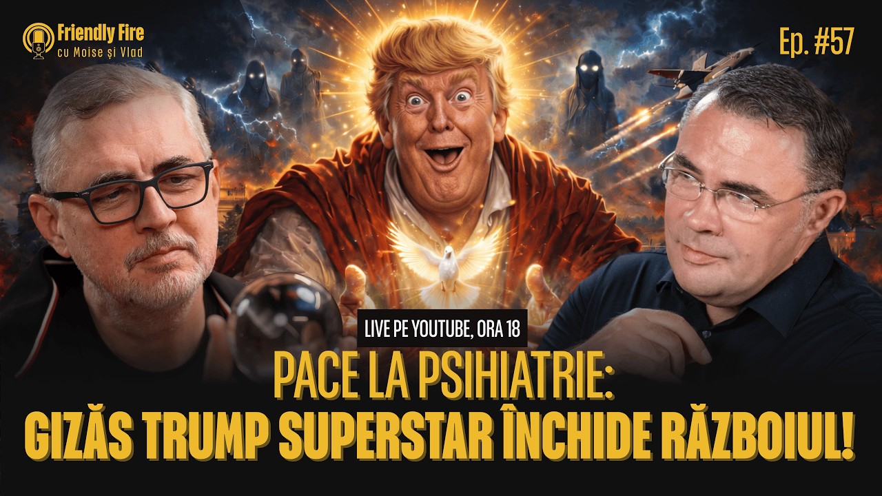 Pace la psihiatrie: Gizăs Trump Superstar &icirc;nchide războiul | Friendly Fire #57🎙️