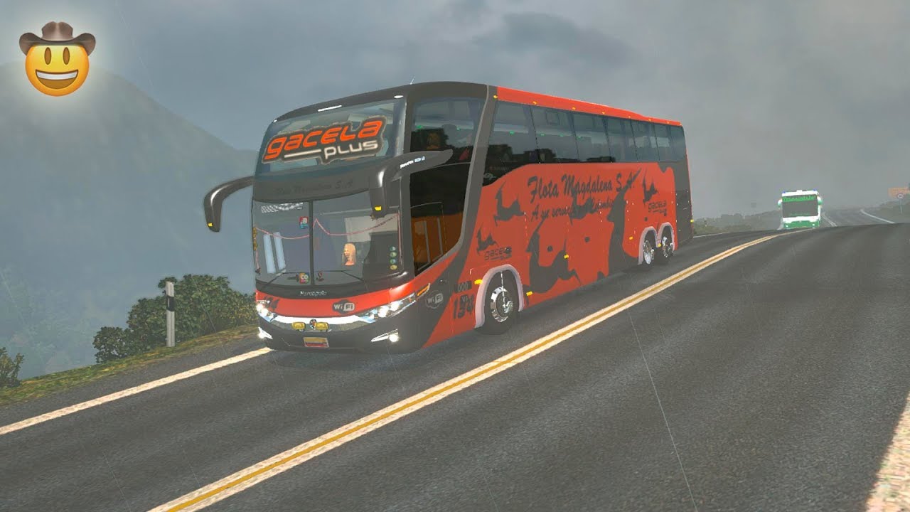 🚌🏁CARRETERAS PELIGROSAS POR LLUVIA INTENSA Y MUCHA NEBLINA !!!! | MAPA DE COLOMBIA🚌🏁