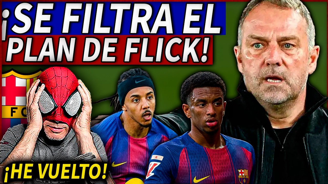 😱¡SALE A LA LUZ EL PLAN de FLICK para SOLUCIONAR las BAJAS de KOUNDÉ y BALDÉ en la CHAMPIONS!