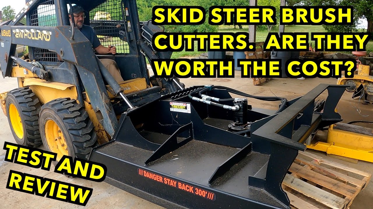 Buying A Skid Steer Bush Hog.  Rut Manufacturing Model SS-BM-60