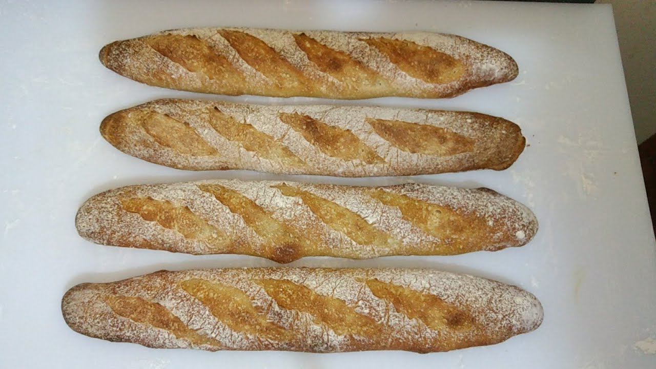 Baguete 100% fermentação natural