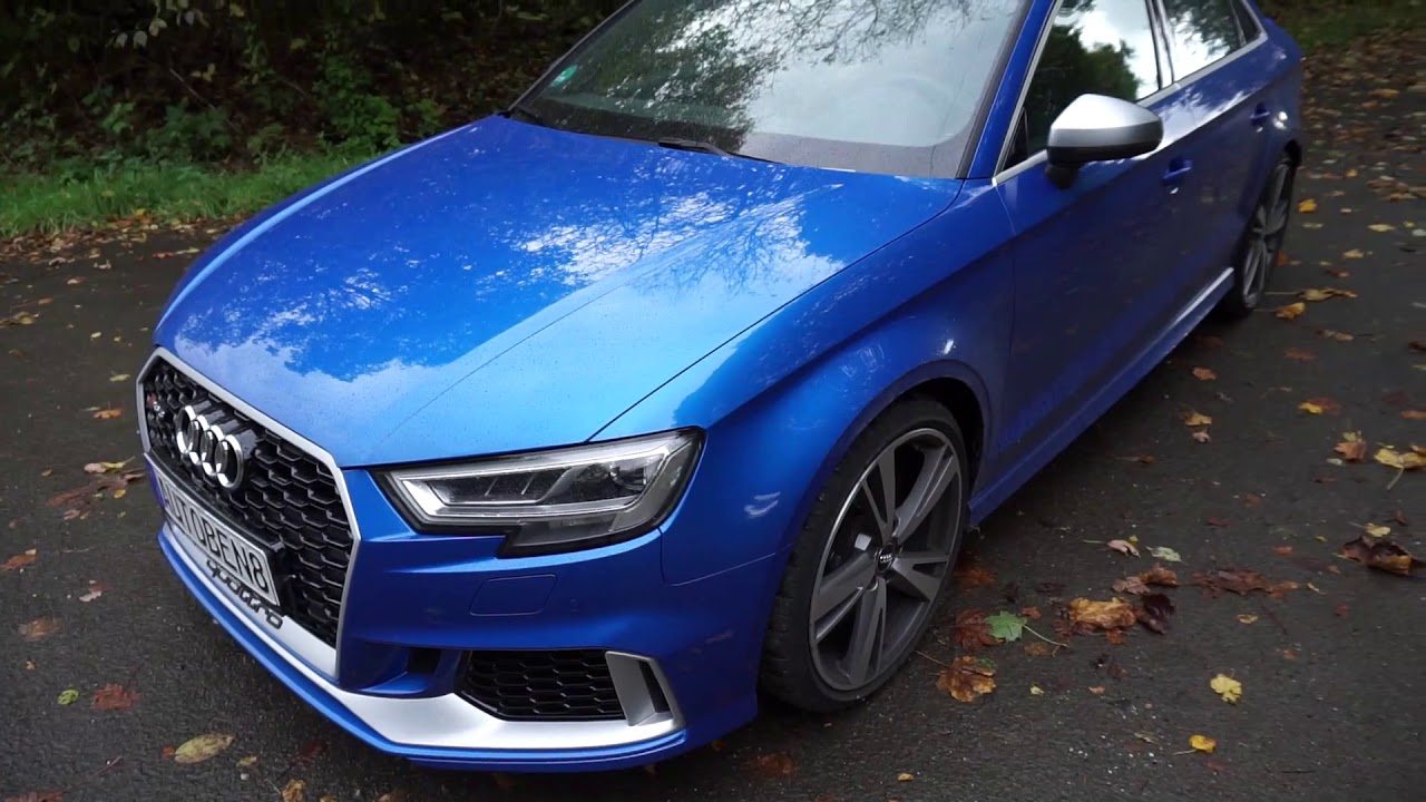 2017 Audi RS3 Limousine Sedan 400 HP DESIGN - SOUND - DRIVE