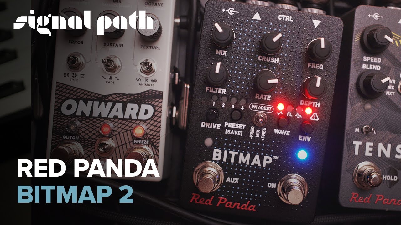 Red Panda Labs Bitmap 2 | Bitcrush/Waveshaping/Texture Machine | Full Demo