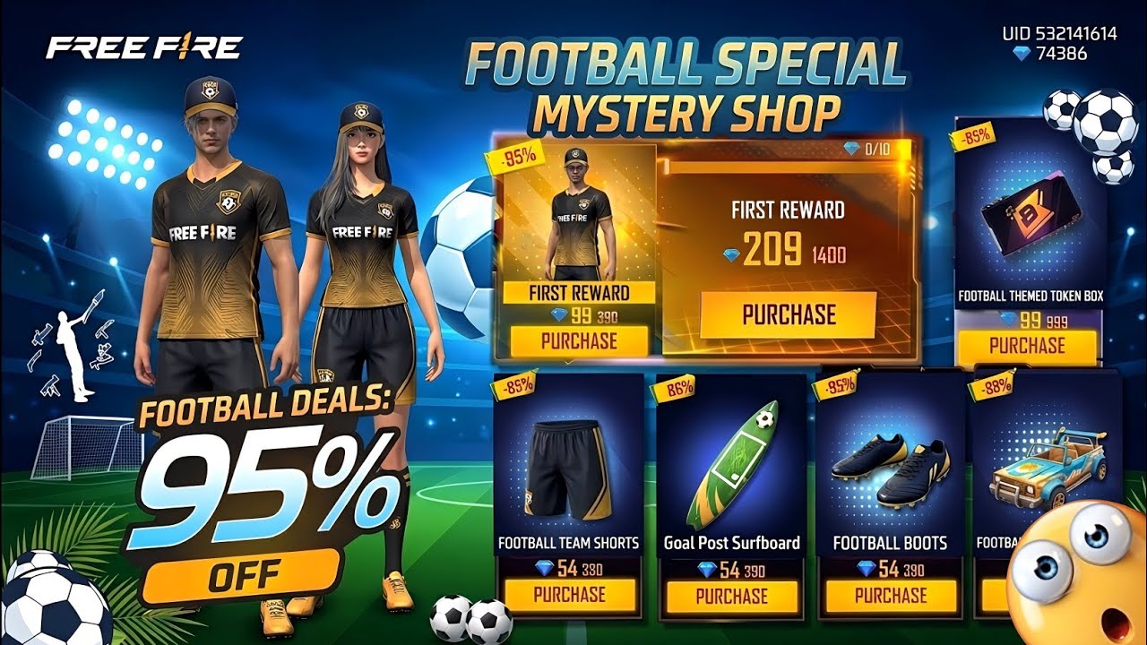 June Month Mystery Shop 2026 | Next Mystery Shop Free Fire | New Football Mystery Shop Kab Aayega
