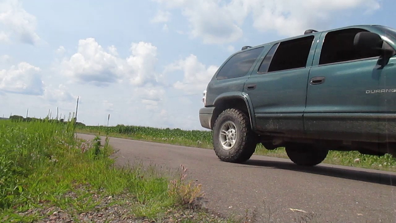 2000 Dodge Durango Straight pipe Cat-back