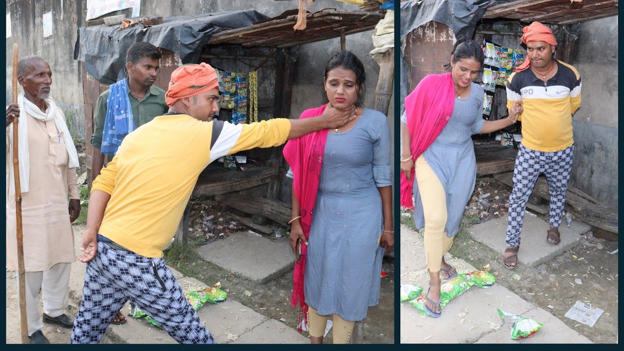 दुकान वाला के साथ प्रैंक करना पड़ा भरी @prank on villege  @mamta prank