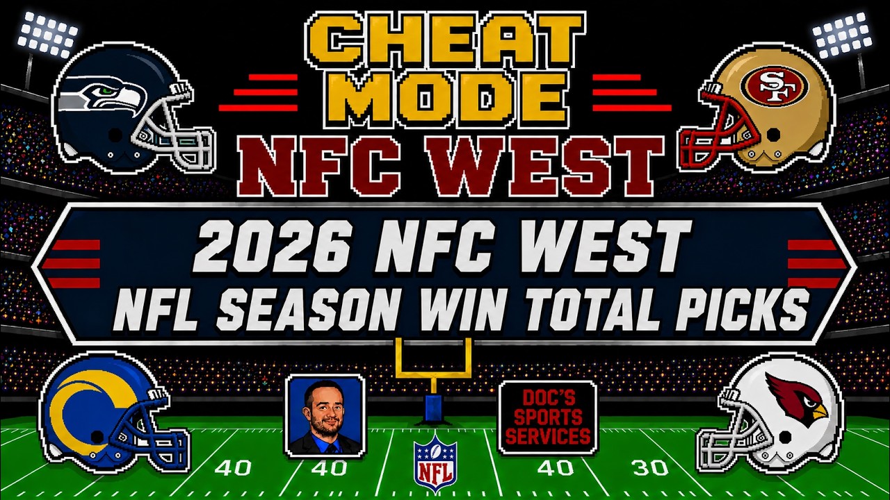 Free Season Win Total Picks For Every NFC West Team! Robert Ferringo NFL Season Win Total Bets Bets