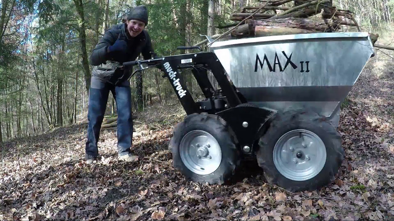 Holztransport mit Muck Truck Max II