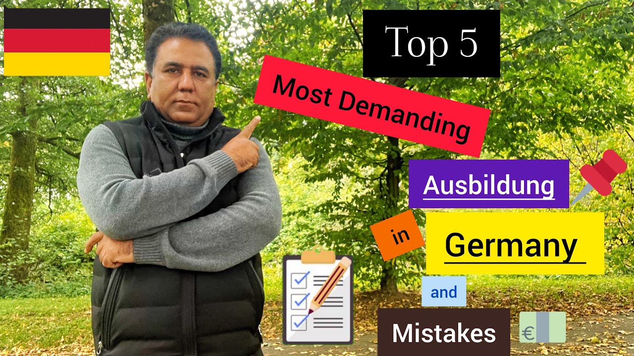 Топ-5 самых требовательных программ Ausbildung в Германии и их ошибки