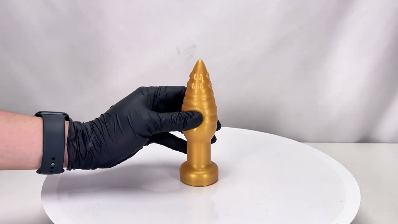 MAPARON Silicone Fantasy Dildo Anal Butt Plug with Strong Suction Cup Base 