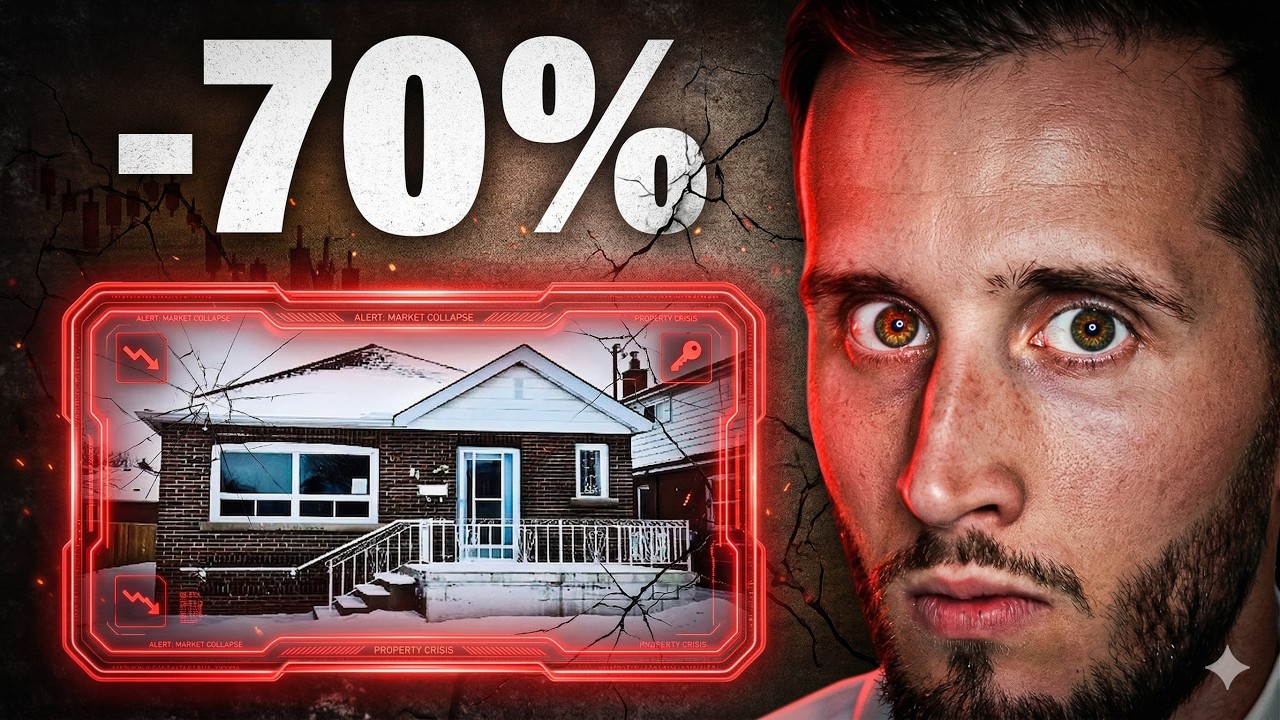 LOOK AT THIS! Canadian Real Estate Hit With 70% Losses (Worse Than The 90s)