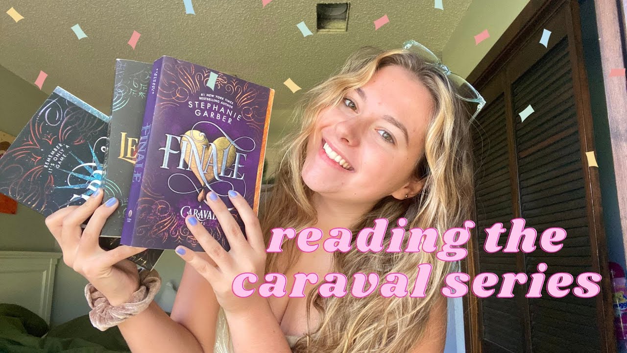 READING THE CARAVAL SERIES (reading vlog) *spoilers*