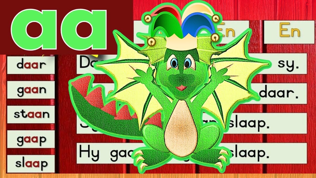 Hoe help ek my kind om beter te lees? aa-dubbelklank | LEESPROGRAM 10/40