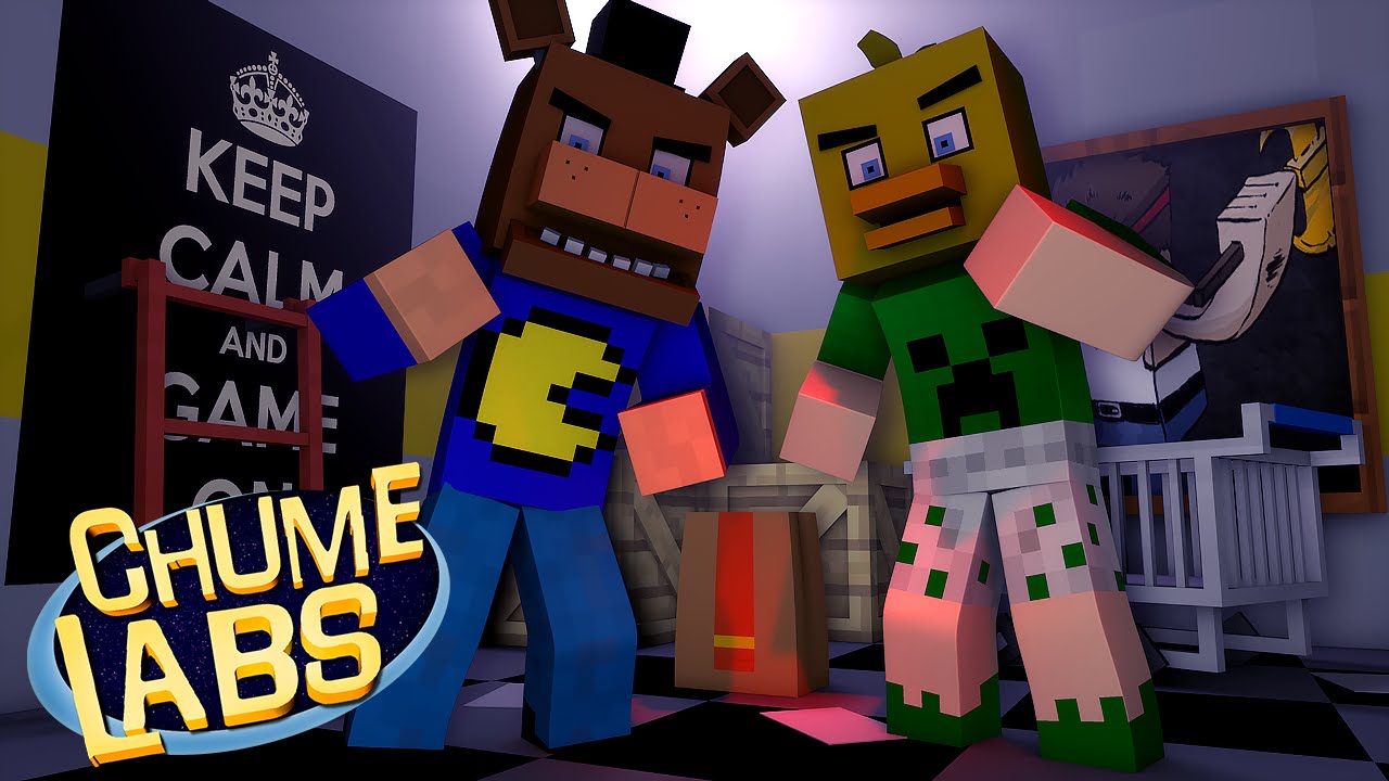 Minecraft: VIRAMOS ANIMATRONICS! (Chume Labs 2 #26)