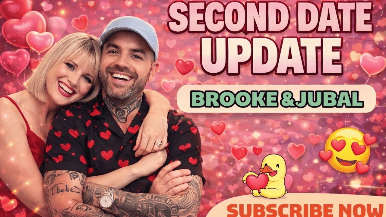 BROOKE AND JUBAL SECOND DATE UPDATE | MY DATE GOT A TEXT FROM HER HUSBAND DURING OUR DATE