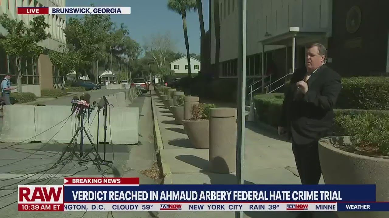 Ahmaud Arbery verdict: GUILTY on all counts in federal hate crimes trial | LiveNOW from FOX