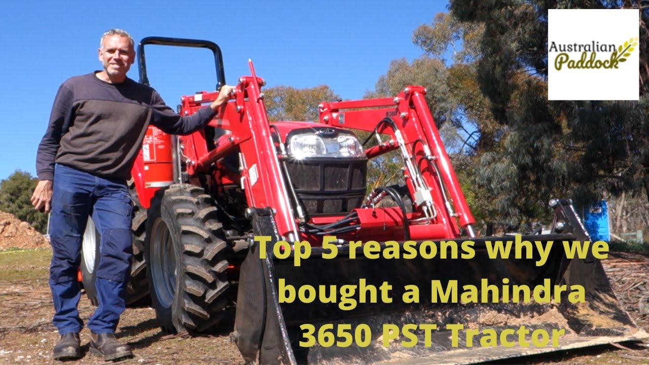Пять главных причин, по которым мы купили трактор Mahindra 3650 PST
