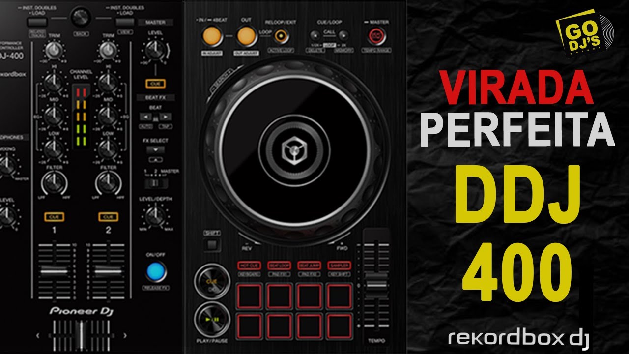 BASE ESTRUTURAL PARA FAZER A MELHOR VIRADA NA DDJ 400 NO FUNK, ELETRONICO EM QUALQUER ESTILO MUSICAL