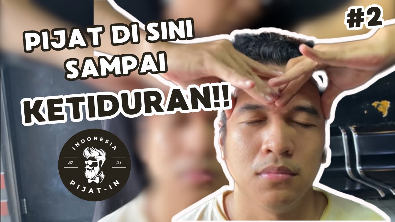 ASMR Massage Barber. Pijat Kang Cukur. SAMPAI KETIDURAN!! 🇮🇩
